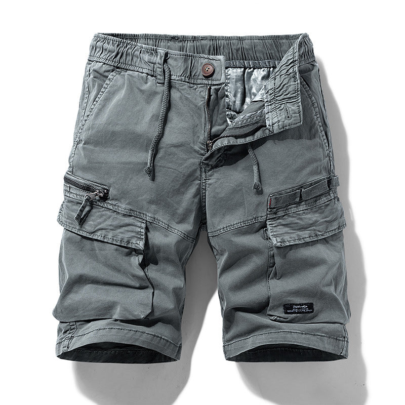Shorts d'été à fermeture éclair pour hommes
