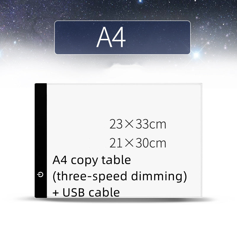 Tablette Lumineuse de Copie LED – Format A4