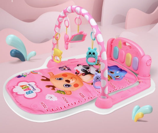 tapis d'éveil bébé avec piano musical, puzzles éducatifs