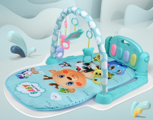 tapis d'éveil bébé avec piano musical, puzzles éducatifs