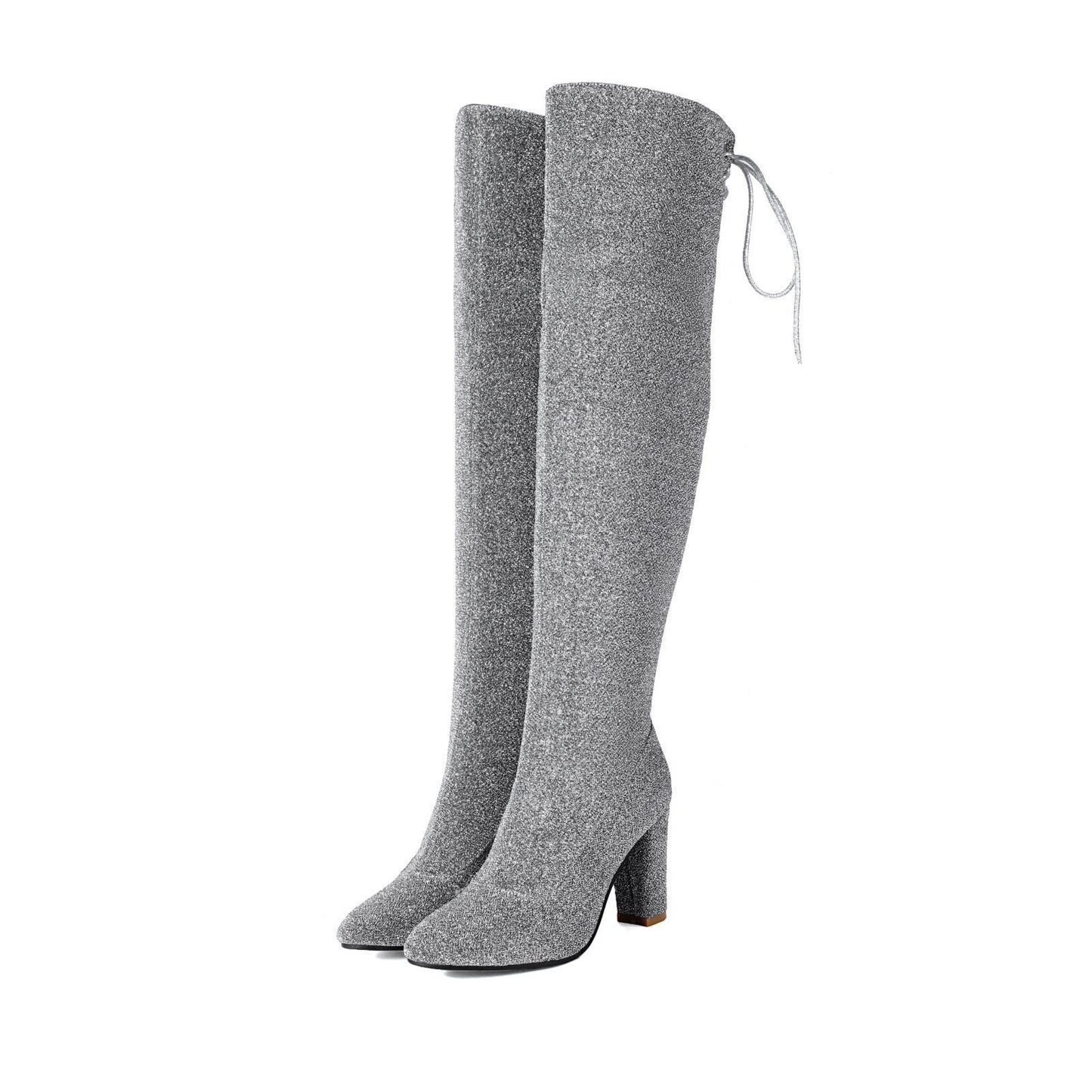 Cuissardes grande taille (pointures 40 à 47) – Bottes style cavalier