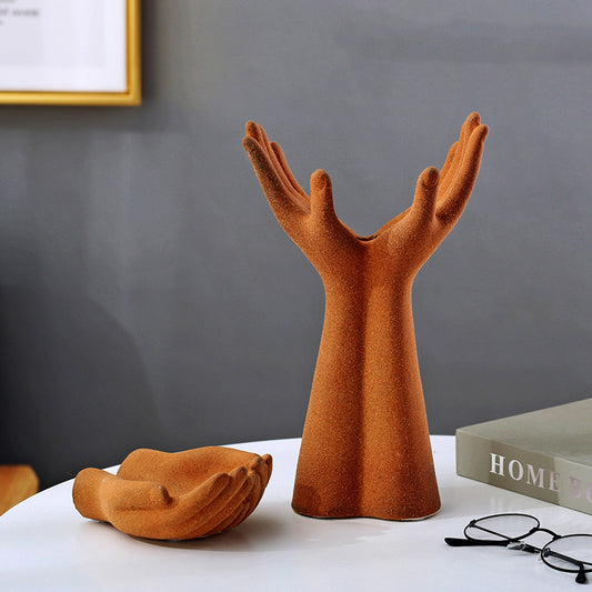 Vase paon créatif – accessoire décoratif pour salon et maison, idéal pour pendaison de crémaillère