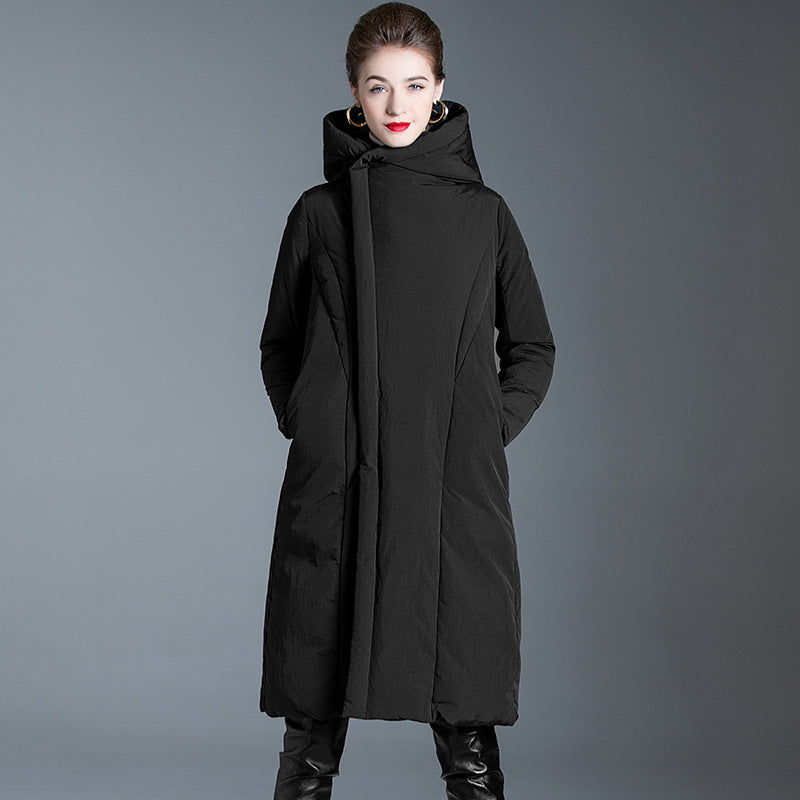 Manteau droit femme – Nouvelle collection hiver, coupe ajustée et élégante