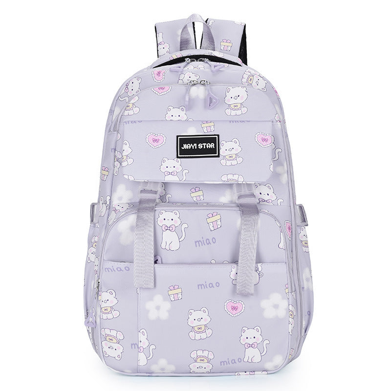 Sac à dos enfant motif lapin – Imprimé cartoon grande capacité