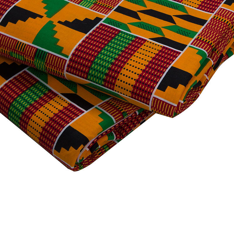 Tissu batik imprimé – Wax hollandais double-face