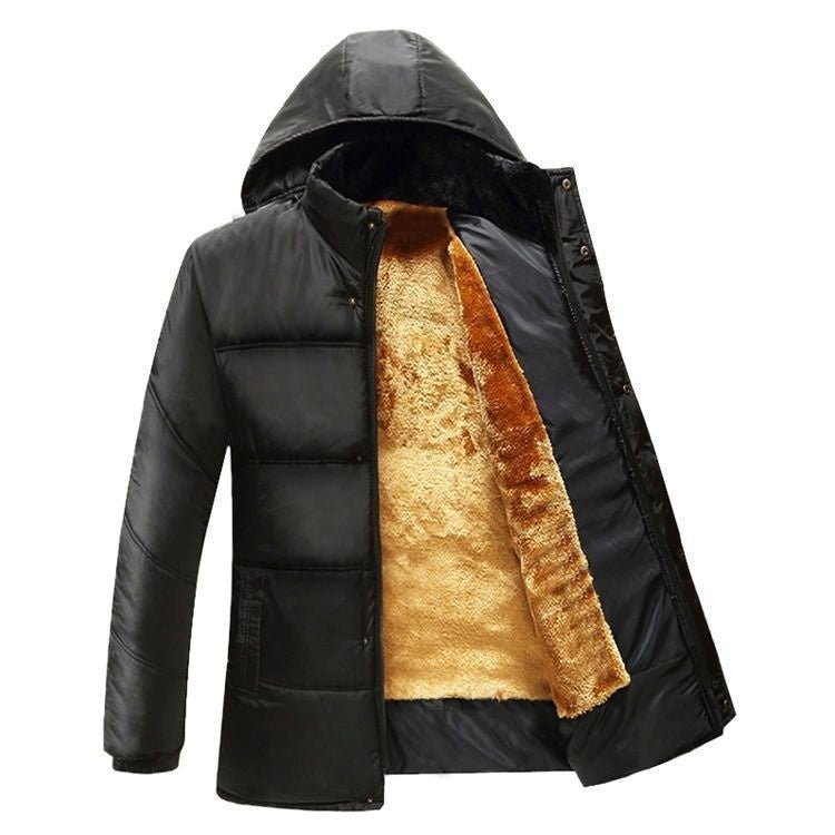 Manteau chaud homme – Veste d’hiver matelassée en coton