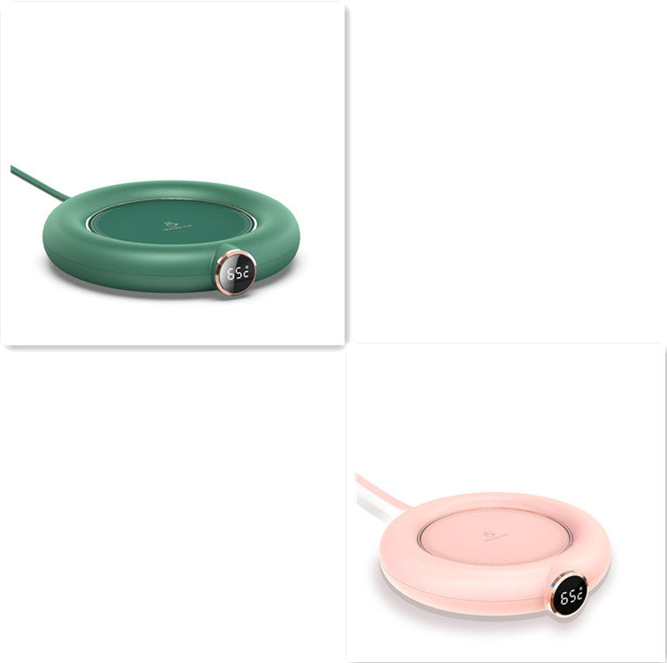 Chauffe-tasse USB – Plaque chauffante électrique 3 températures réglables, écran LED, pour tasse/mug – Idéal maison, bureau, cuisine, hiver