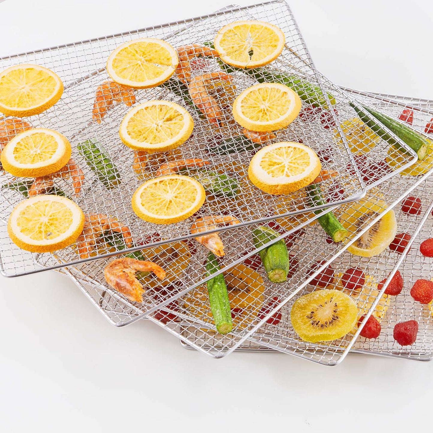 VEVOR-machine de déshydrateur de nourriture, 10 plateaux en acier inoxydable, séchoir électrique pour aliments 1000W avec minuterie numérique réglable et température pour le jerky, les herbes, la viande, le bœuf, les fruits, les friandises