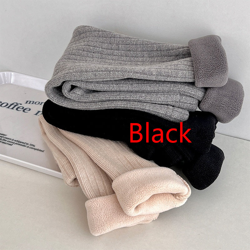 Leggings chauds polyvalents doublés en polaire – épais