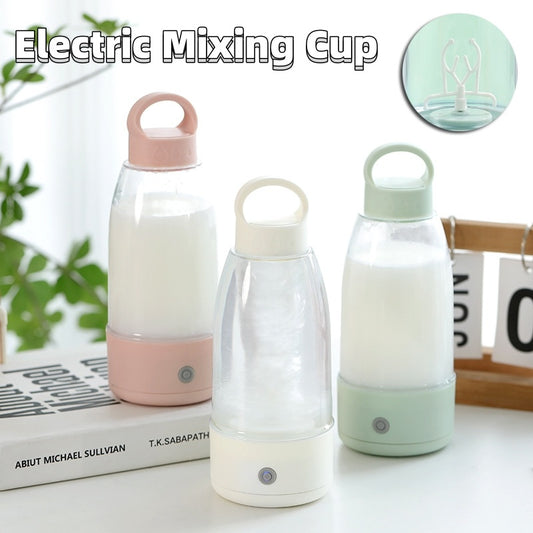 Bouteille shaker électrique automatique – Portable, rechargeable USB