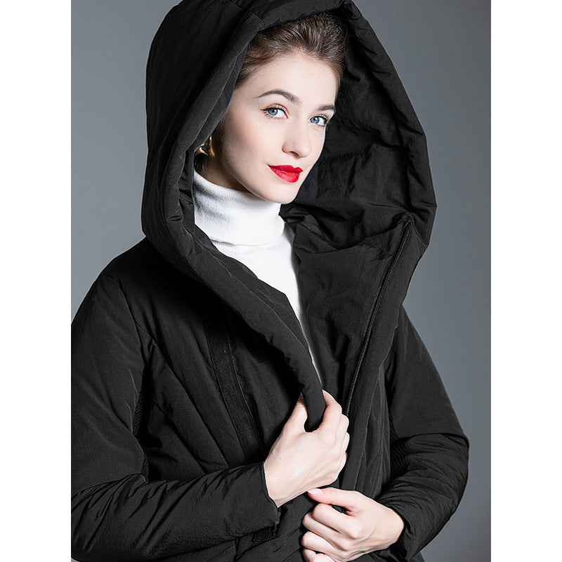 Manteau droit femme – Nouvelle collection hiver, coupe ajustée et élégante