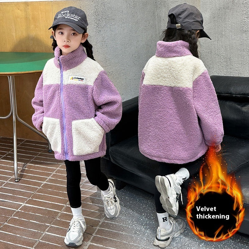 Manteau d’hiver enfant – Mode casual, chaud et épaissi, pour filles et garçons (petits et moyens enfants)