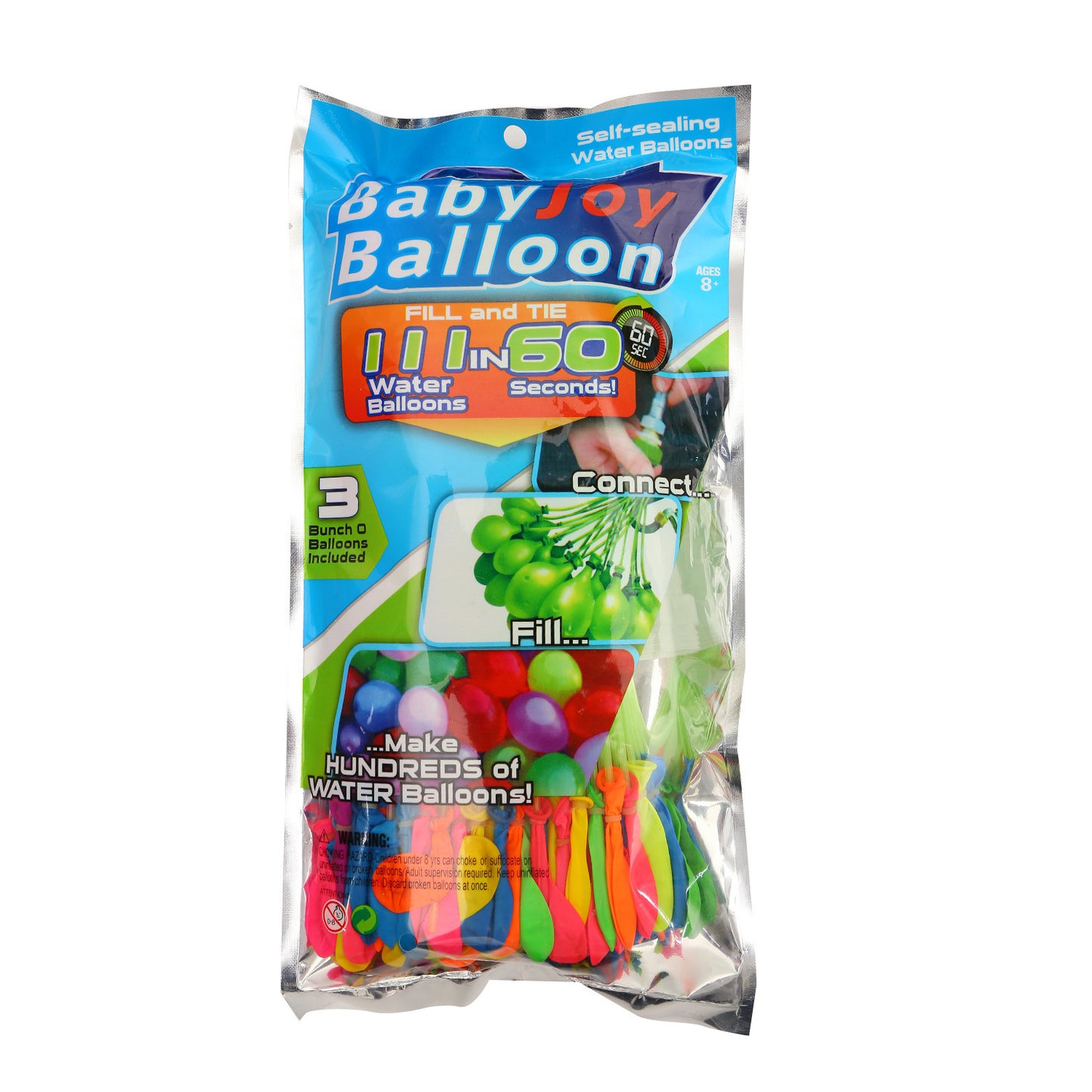 Ballons d’Eau Fluorescents – Gonflage Rapide & Effet Lumineux