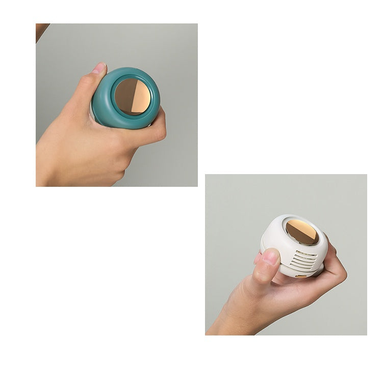 Mini Ventilateur Clip & Tour de Cou – Sans Pale, Rechargeable USB | 3 Vitesses | Pour Extérieur & Été