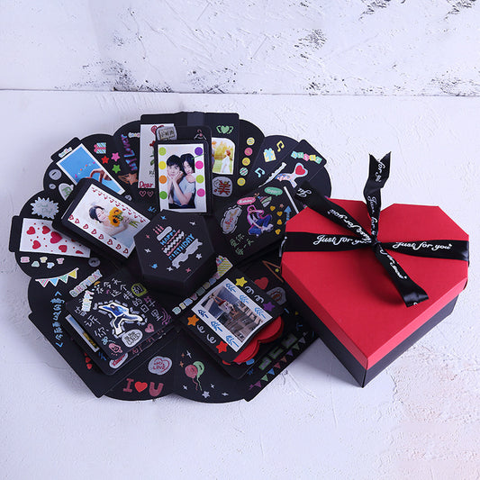 Boîte surprise DIY “Love” – Album photo créatif et boîte à souvenirs personnalisée