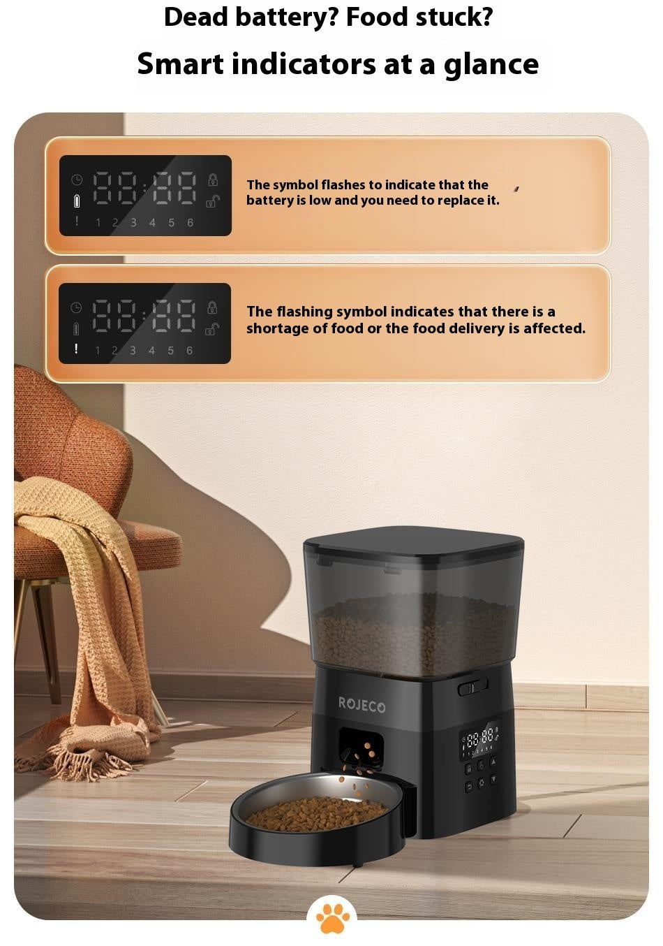 Distributeur Automatique de Nourriture pour Animaux – Programmable & Intelligent