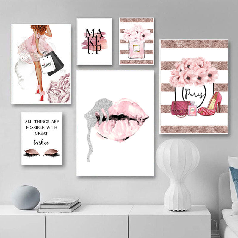Tableau décoratif style explosion – pour salon et dressing