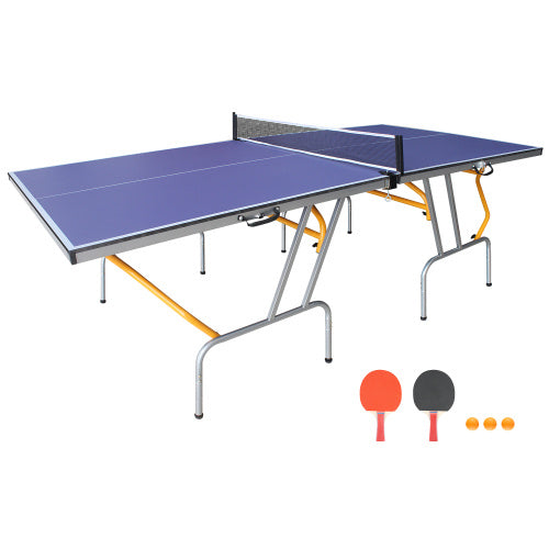 Table de Tennis de Table Pliable & Portable 8 pieds – Set Complet pour Jeux Intérieurs