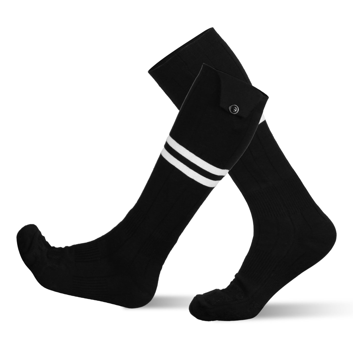 Chaussettes chauffantes électriques unisexes – 2 options, avec contrôle via application & batterie rechargeable 5000mAh – Idéal hiver, ski, randonnée, camping & chasse