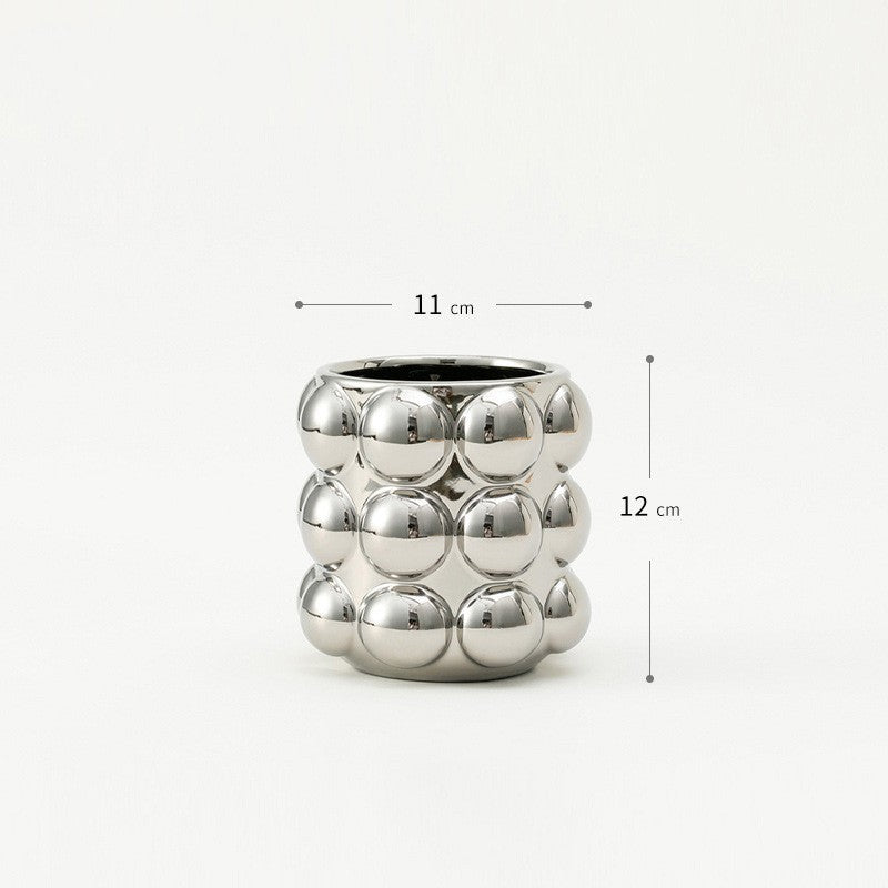 Cylindre de rangement pour pinceaux de maquillage – Style Ins, organiseur de coiffeuse