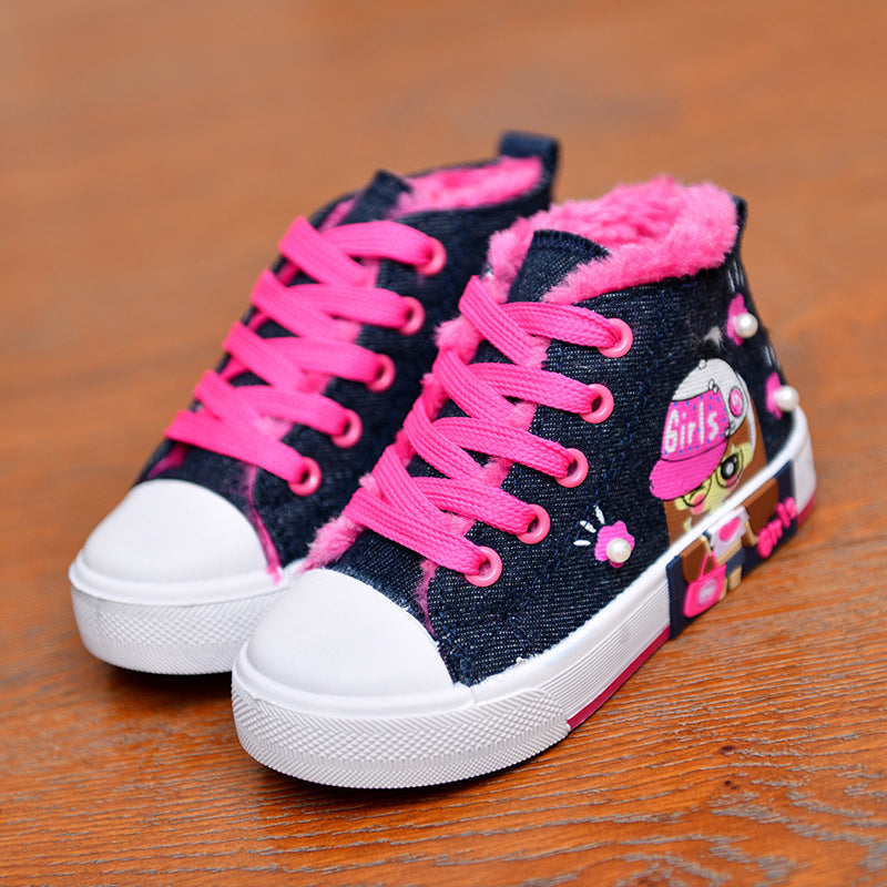 Chaussures en toile pour enfants – Baskets fille