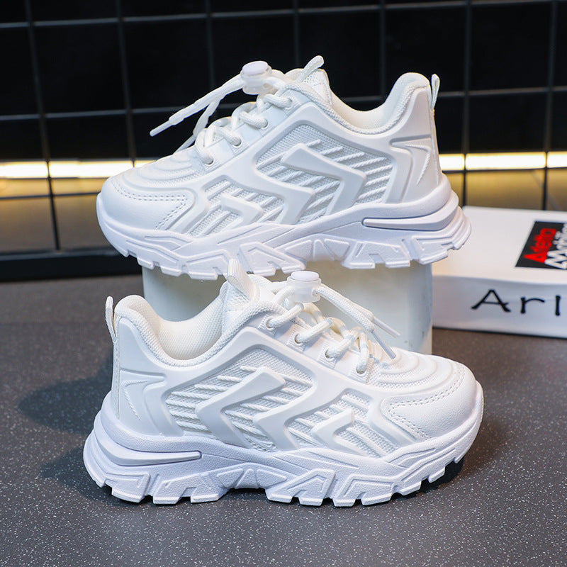 Chaussures de sport décontractées en mesh respirant pour fille
