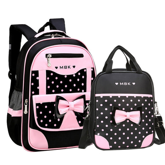 Sac d’école style coréen pour école primaire, sac d’école à roulettes pour enfants
