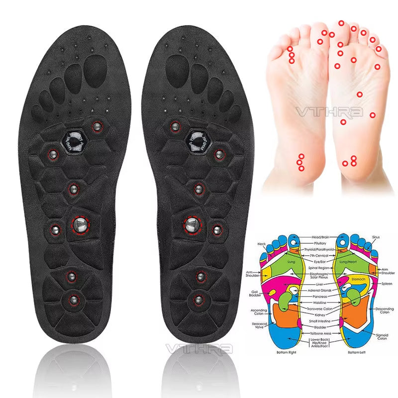 Semelles Thérapeutiques Magnétiques – Massage, Minceur & Anti-Fatigue | Orthopédiques & Sport