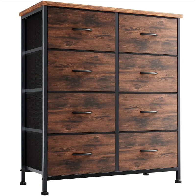Commode haute 6 tiroirs – Rangement chambre à coucher
