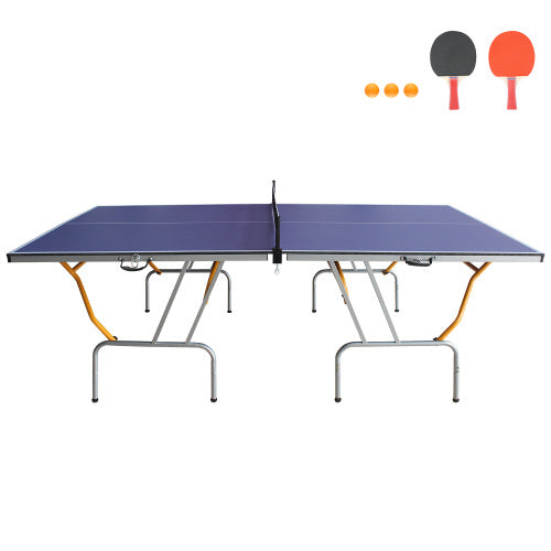 Table de Tennis de Table Pliable & Portable 8 pieds – Set Complet pour Jeux Intérieurs