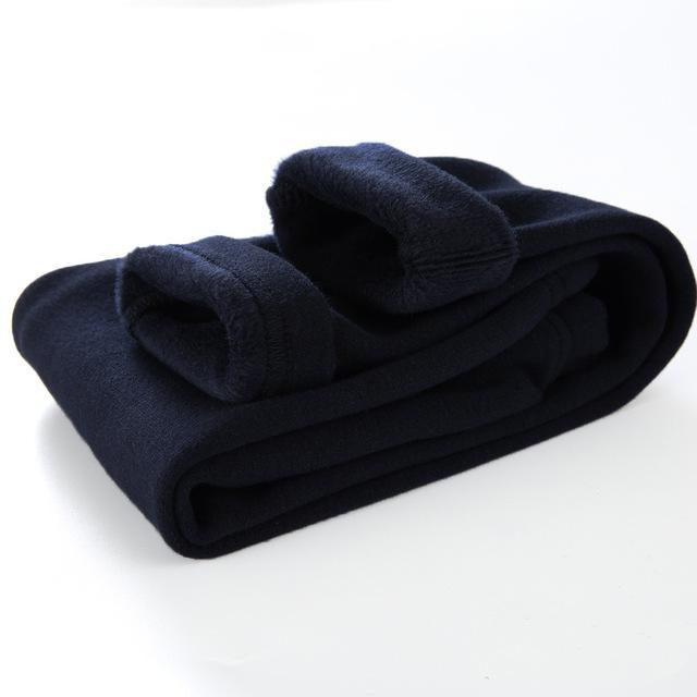 Legging Hiver Enfant Épais – Doublure Velours Chaude, Coton Confortable
