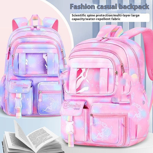 Sac à dos enfant fille – Style fantasy, spacieux et pratique