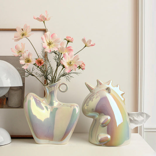 Vase en céramique pour salon