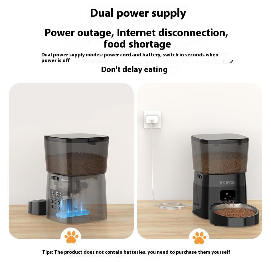 Distributeur Automatique de Nourriture pour Animaux – Programmable & Intelligent