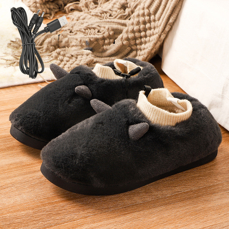 Chaussons chauffants électriques USB