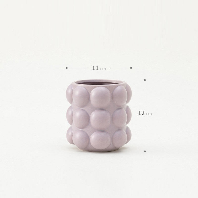 Cylindre de rangement pour pinceaux de maquillage – Style Ins, organiseur de coiffeuse