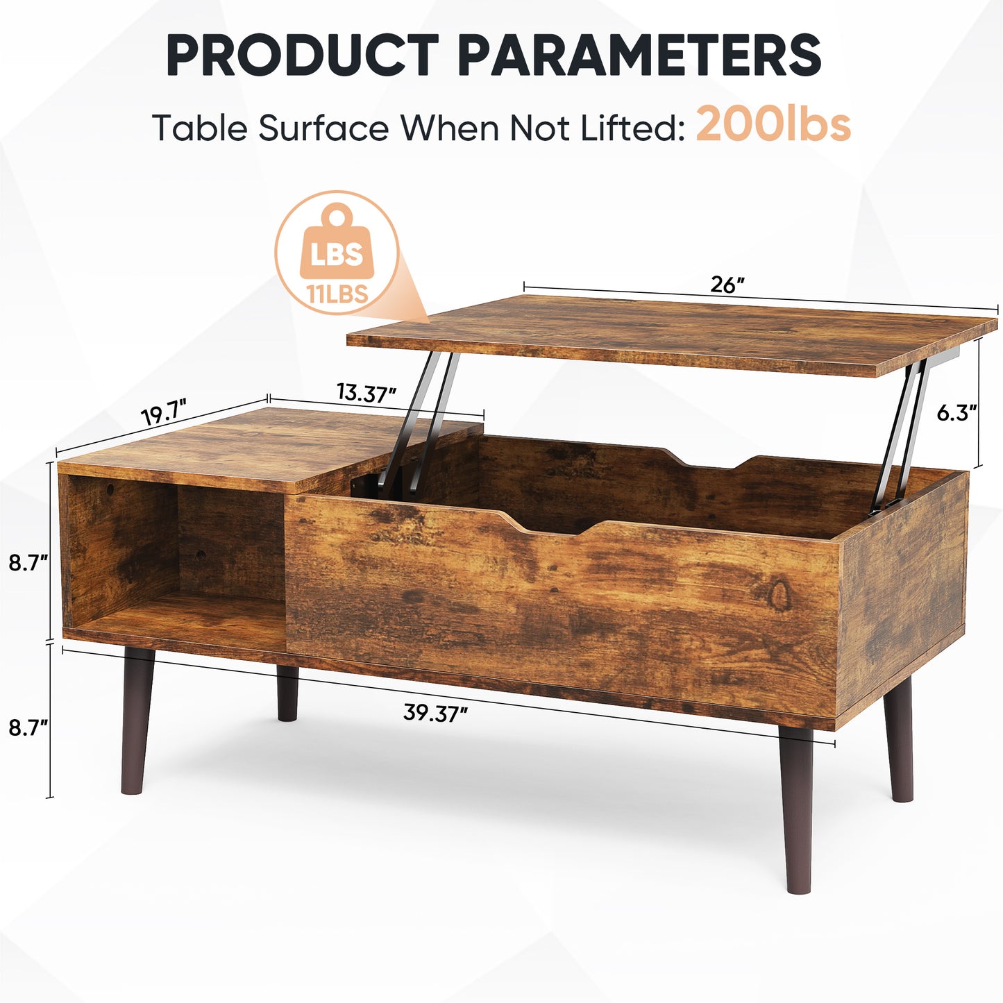 Table basse pour salon