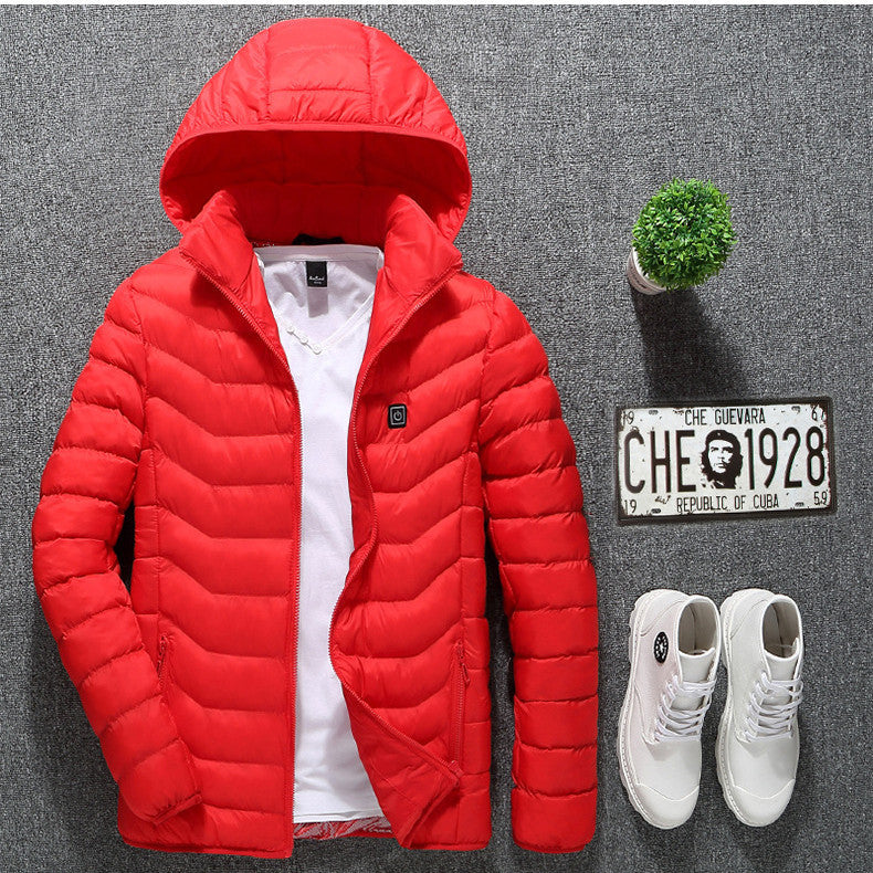 Veste Coton Manteau Chauffage Thermique Vêtements Chauffage Gilet Hommes de Vêtements D'hiver