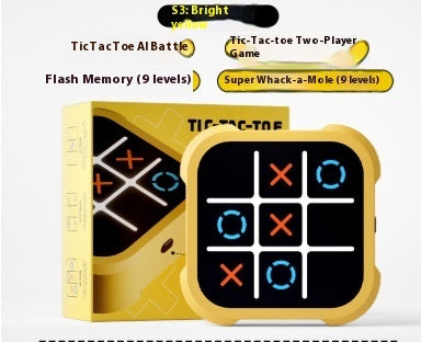 Jeu Éducatif Morpion & Échecs Mini – Version Montessori Portable