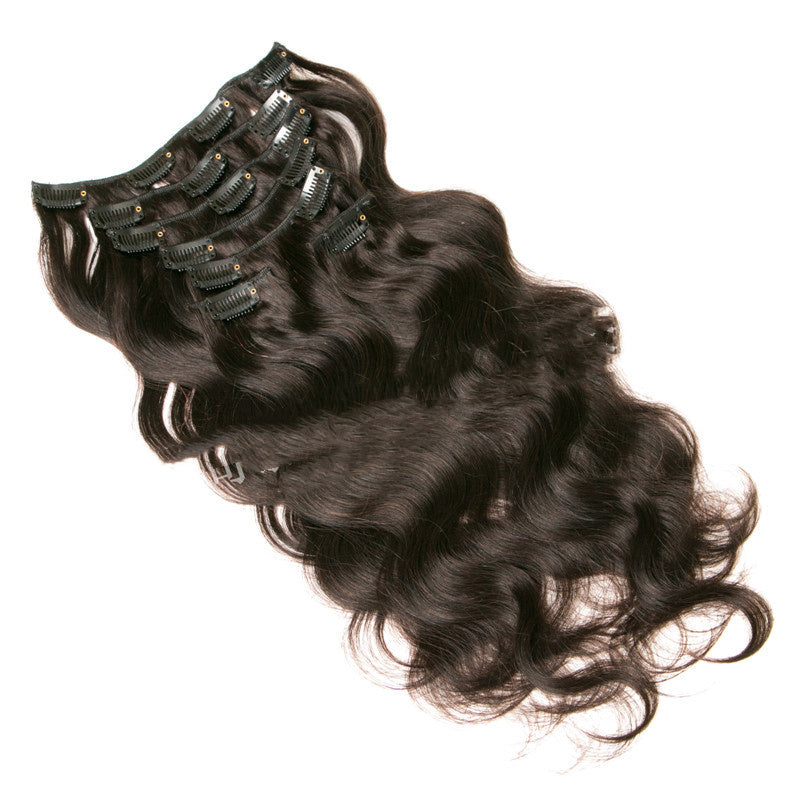 Extensions à Clips – Lot de 7 Pièces pour Chevelure Complète, Pose Facile et Volume Instantané