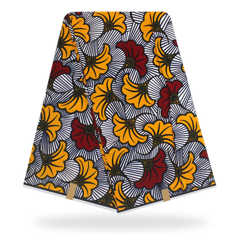 Tissu africain batik en coton – Wax hollandais