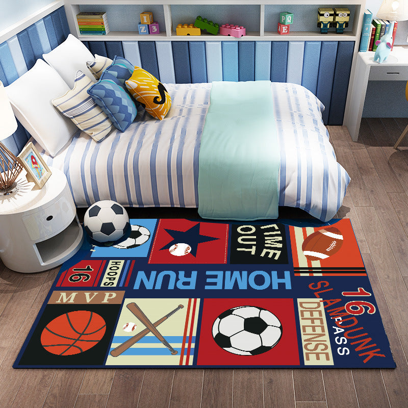Tapis chambre – Motif cartoon/anime en polyester