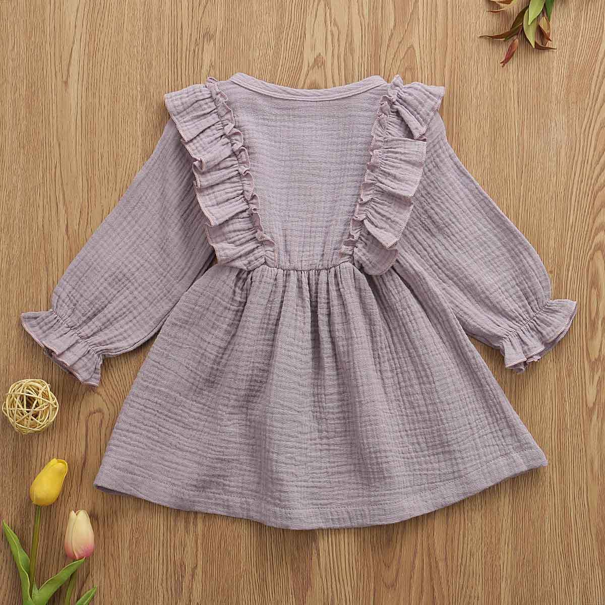 Robe en coton pour fille