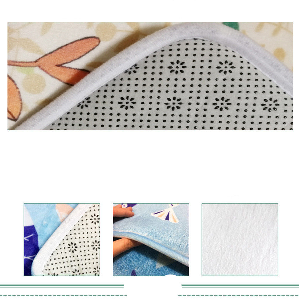 Tapis de cuisine imprimé 3D Zeegle – en polyester, pour salon, chambre d’enfants, tapis de jeu ou descente de lit
