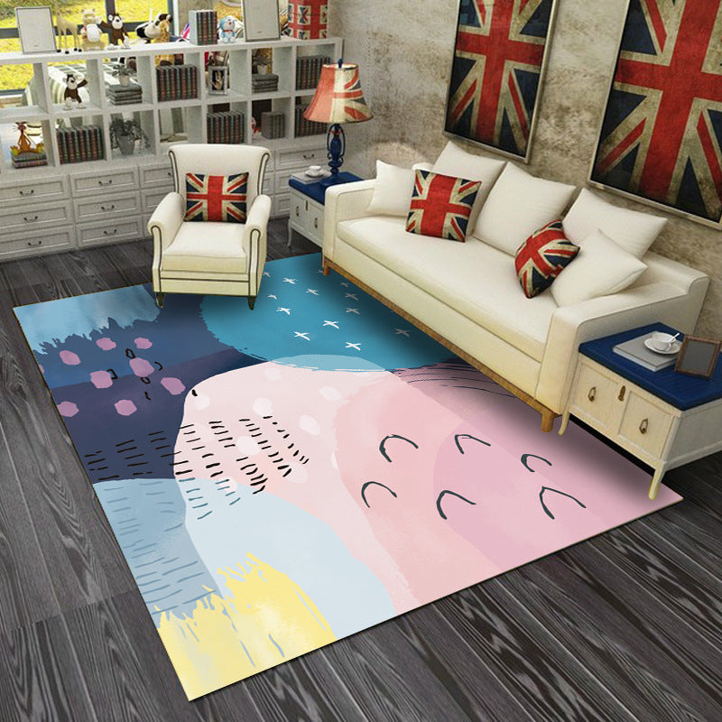 Tapis chambre – Motif cartoon/anime en polyester
