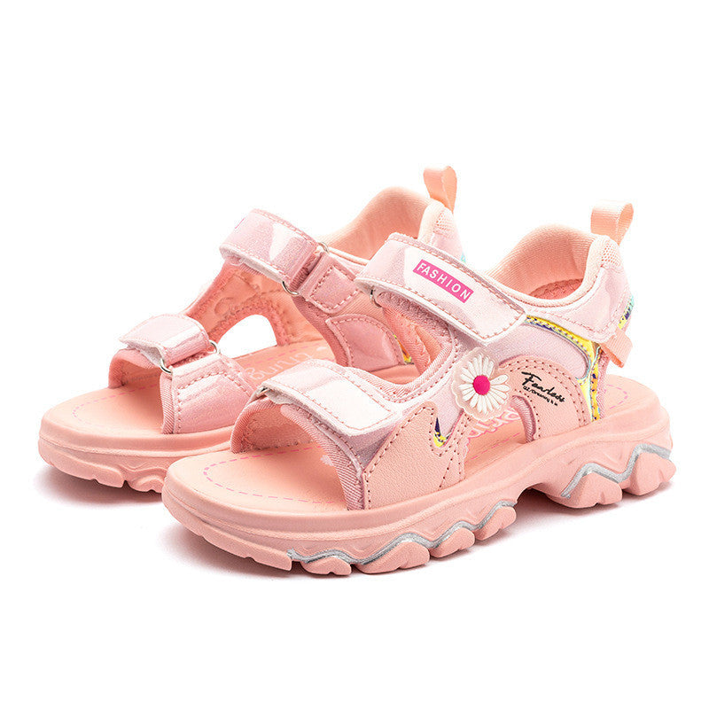 Sandales respirantes mignonnes pour fille