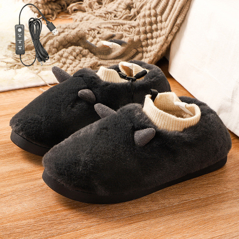 Chaussons chauffants électriques USB