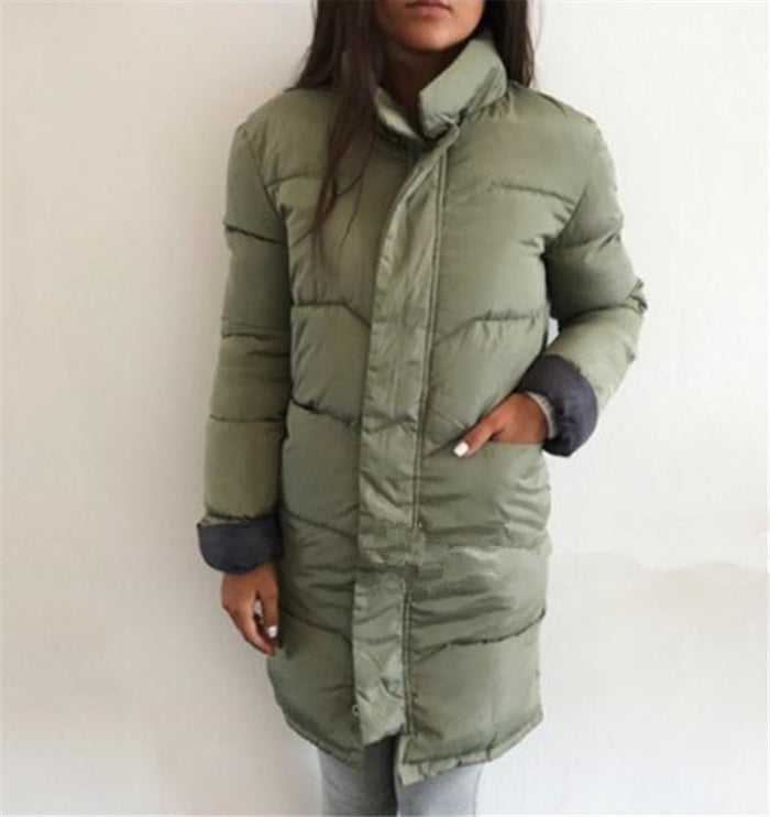 Veste d’hiver femme en coton – Chaude et élégante