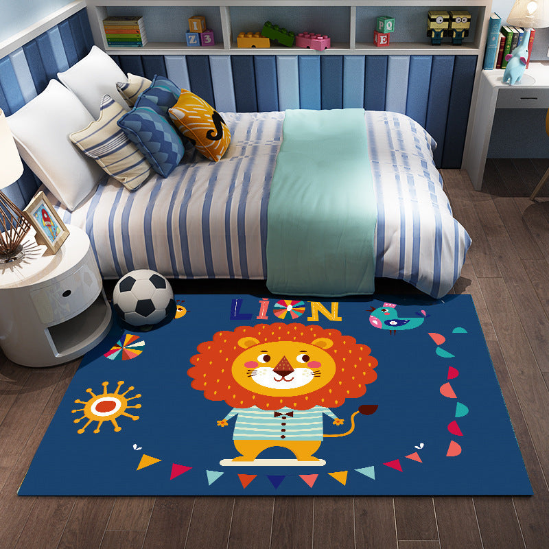 Tapis chambre – Motif cartoon/anime en polyester
