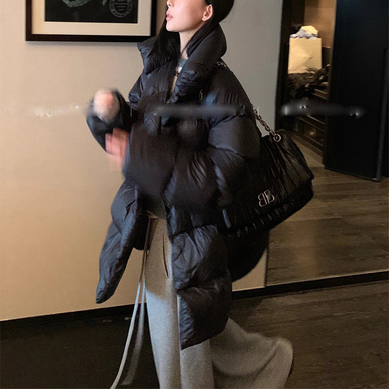 Manteau femme épais mi-long – Style doudoune confortable et tendance